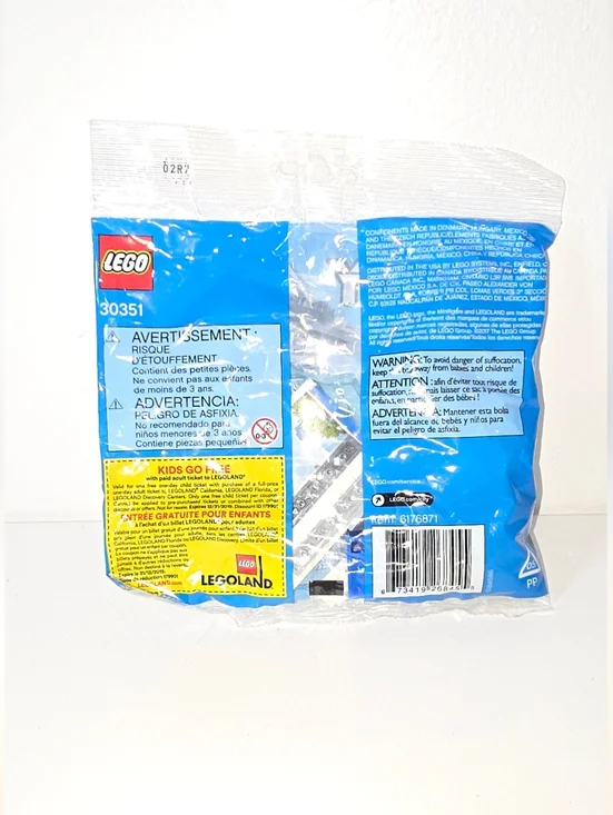 LEGO City Police Helicopter Polybag Brand New 44pcs New - Picture 2 of 2